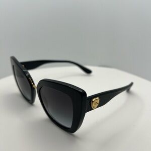 Dolce & Gabbana Black and Gold Sunglasses